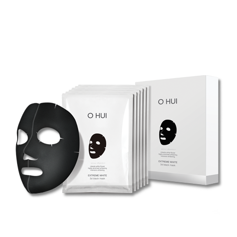 Extreme White 3D Black Mask